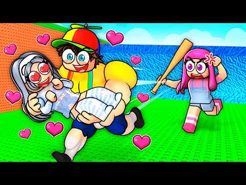 ROBLOX ESCAPE TSUNAMI FOR GIRLFRIENDS...