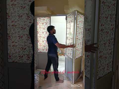 Aluminium folding doors