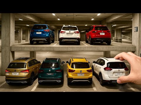 A Huge SUV Diecast Model Car Collection