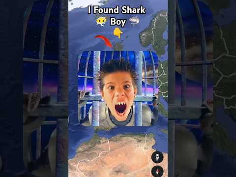 I Found Shark boy is Real 🦈😶‍🌫️ on google maps and google earth 🌎 #shots #hrgoogleearth