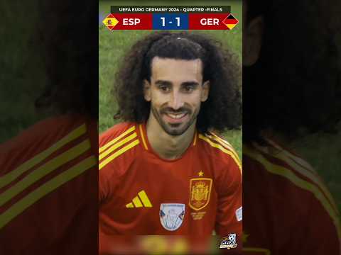 HOW SPAIN BEAT GERMANY IN THE MOST CONTROVERSIAL WAY POSSIBLE ! 😱 #euro2024  #footballshorts