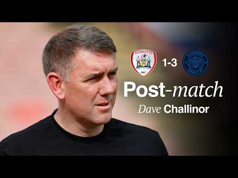 Dave Challinor Post-Match Interview - Barnsley