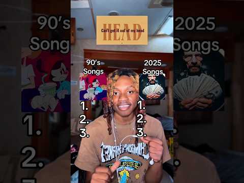 90’s Songs VS 2025 Songs! #90s #2025 #music #quiz