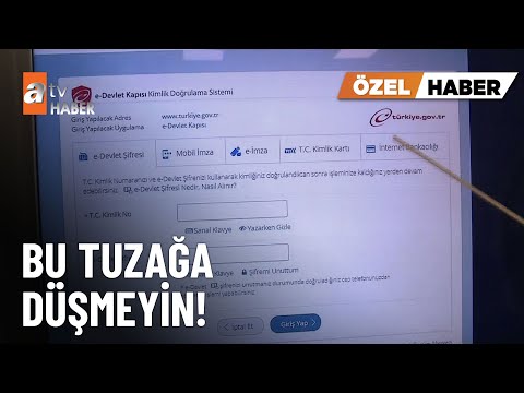 ÖZEL HABER – E-Devlet’in kopyasıyla tuzak - atv Ana Haber 12 Ağustos 2025