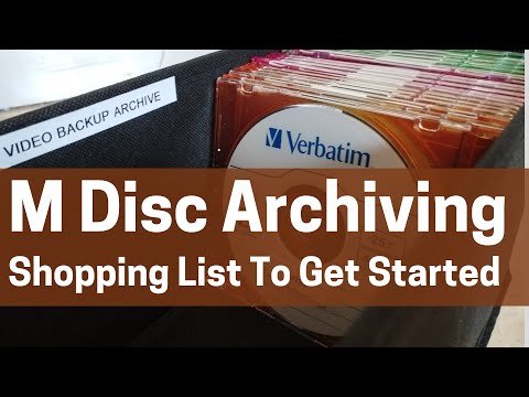 M Disc Blu Ray Data Backup / Archiving: A Shopping List To Get Started