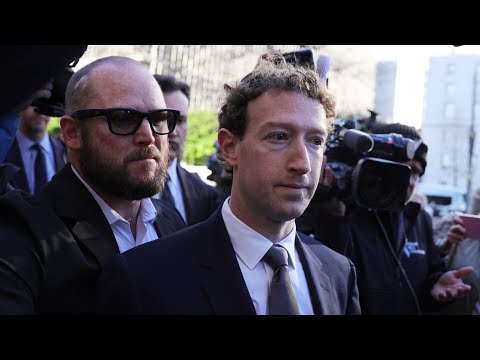 Mark Zuckerberg arrives at court to testify in landmark social media addiction trial