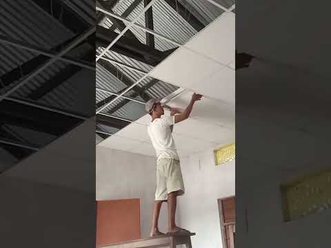false ceiling 2 x 2 short #falseceiling #shortvideo