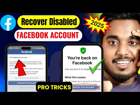 Facebook Disabled Account Recovery (2025) | How To Recover Disabled Facebook Account | New Process