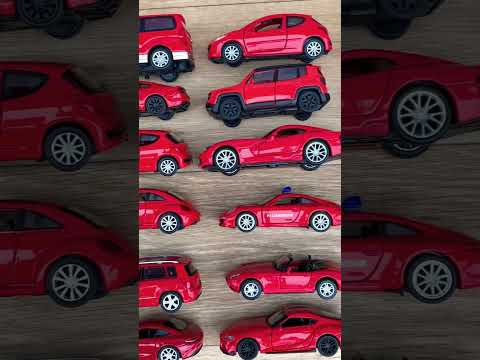 Red Diecast Cars – Welly, Kinsmart, Maisto &amp; Jada Showcase 🚗❤️
