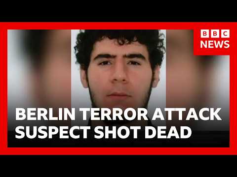 Berlin terror attack suspect shot dead by police | BBC News