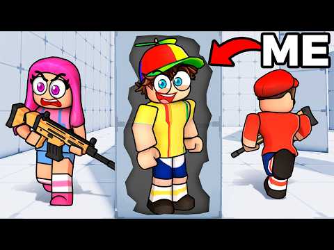 Using SECRET ROOMS To Cheat In Rivals Hide &amp; Seek!