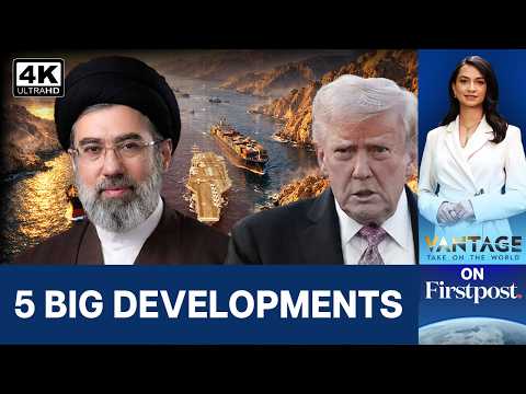 Iran Seizes Ships in Hormuz as Trump Extends Ceasefire | US Iran War | Vantage on Firstpost | 4K