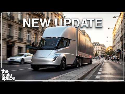 Elon Musk Reveals Major New Tesla Semi Update!