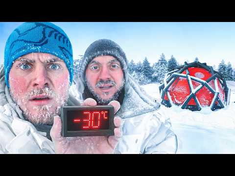 ⁠⁠5 Tage Hot Tent bei -30° (mit 7 vs. Wild Gründer)