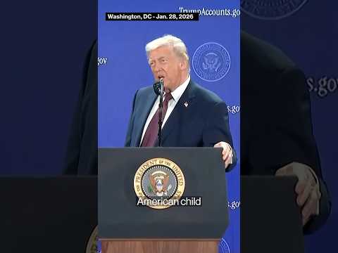 Trump Celebrates Launch of 'Trump Accounts'