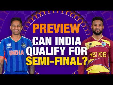 Preview: India vs West Indies | T20 World Cup