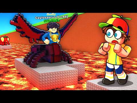 I Got My First GODLY BRAINROT In Survive Lava For Brainrots...