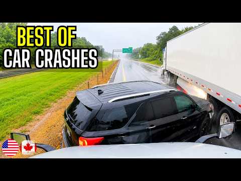 BEST OF CAR CRASHES COMPILATION | USA &amp; CANADA - 77