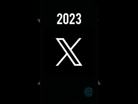 Twitter logo evolution (2005-2023)#shorts #trending #twitter