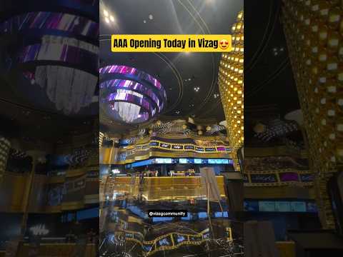 😱😍AAA Cinemas opening today in Vizag❤️. #vizag #Visakhapatnam #alluarjun #AAACINEMAS #theatre #wow