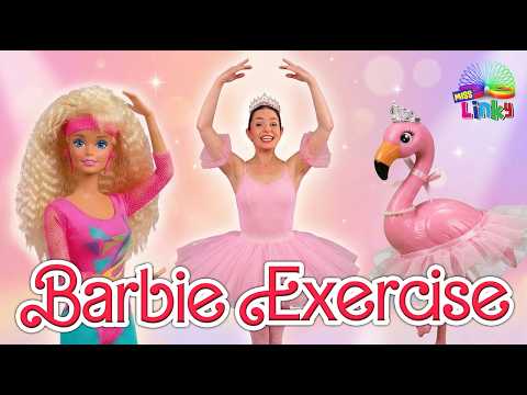 Barbie Exercise for Kids | Become a Barbie Doll with Miss Linky |  Indoor Workout for Children