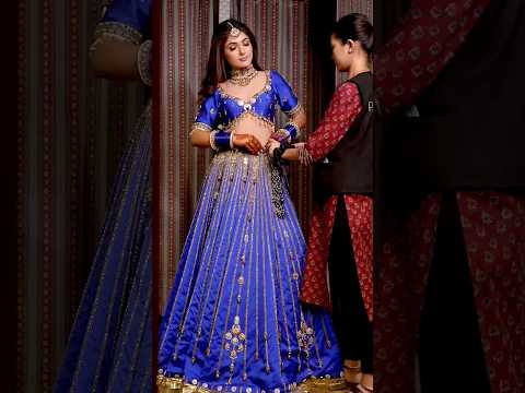 I loved creating this stunning look 💙💙 #parulgargmakeup