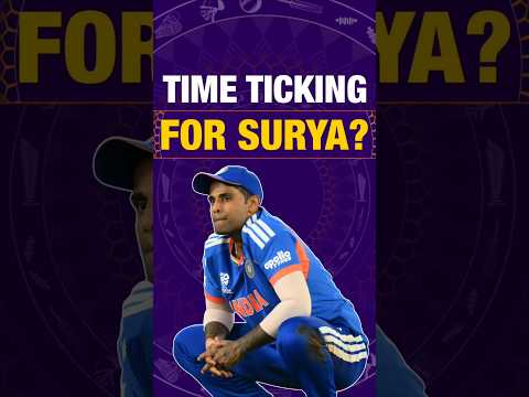 Time ticking for Surya 👀 #SuryakumarYadav #T20WorldCup