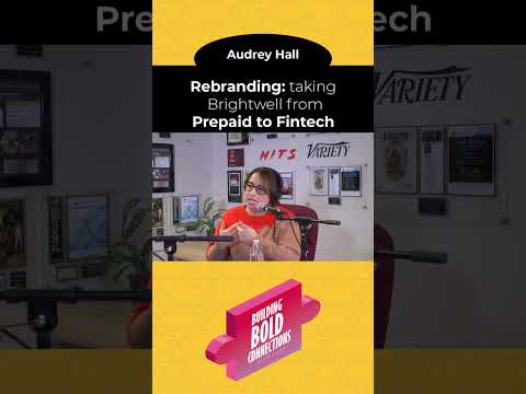 Audrey Hall on the rebranding of Brightwell from Prepaid to Fintech. #shorts