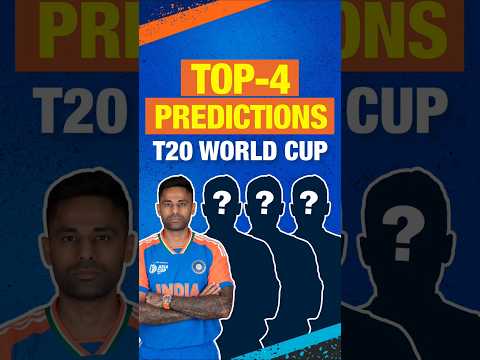 Top-4 predictions #T20WorldCup2026 #TeamIndia #Austraila #NewZealand #England #SouthAfrica