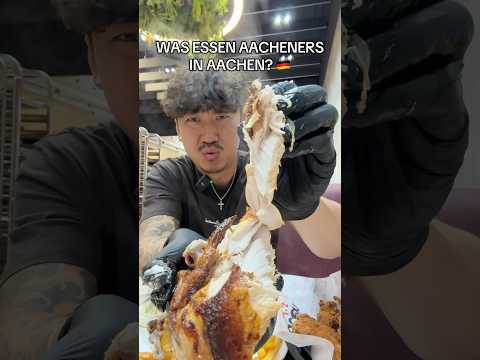 Was Essen Aacheners In Aachen? 🇩🇪 #chickenlands #aachen #germany #deutschland #shorts