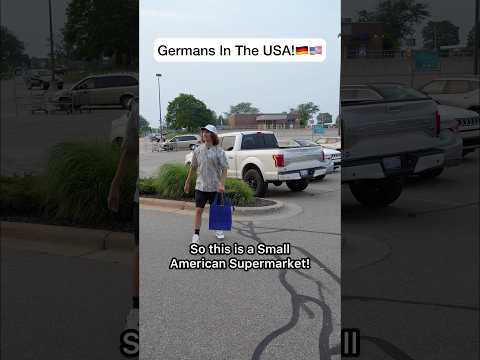 Germans First Time In An American Supermarket!😂🇩🇪🇺🇸 #usa #germany #german #american