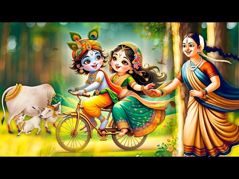 राधिका गौरी से ब्रज की छोरी से | Radhika Gori Se | Maiya Kardr Maro Byah  | Krishna Leela Song