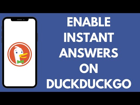 How To Enable Instant Answers On Duck Duck Go