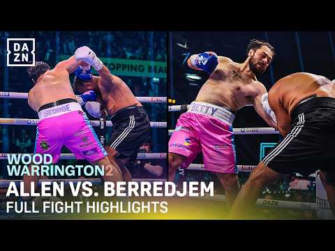 Dave Allen vs. Karim Berredjem | Full Fight Highlights | BRUTAL round 1 KO