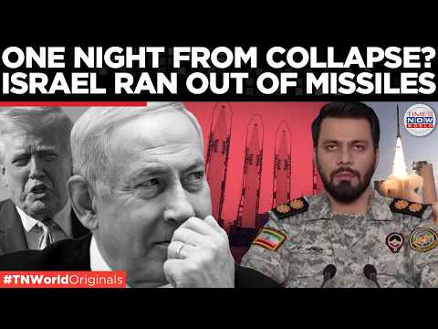 ISRAEL RUNNING OUT?: Defence Stockpile Nearly Depleted Before Ceasefire | US-Iran War