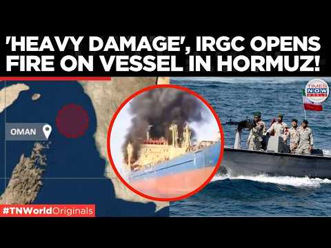 BREAKING: Iranian Gunboat Opens Fire On Container Ship Near Oman | US-Iran War