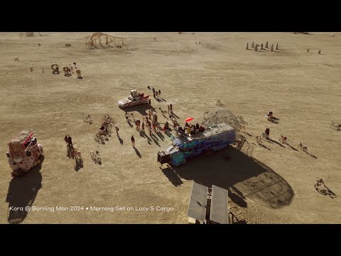 Kora @ Burning Man Mix 2024 | Morning Set on Lucy S Cargo