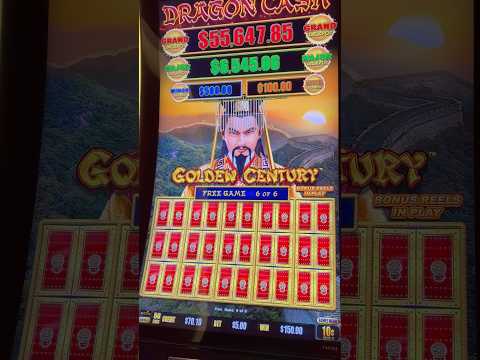 FULL SCREEN on dragon link golden century! #dragonlink #slots #casino #gambling #bonus #money