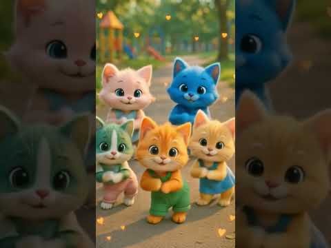 Kitten Dance Baby Shark 😼💋 #cat #kitten #meow #cutecat #dance #ai