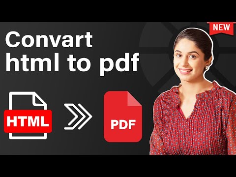 How to convert html to pdf 2026 | Adobe acrobat Tutorial