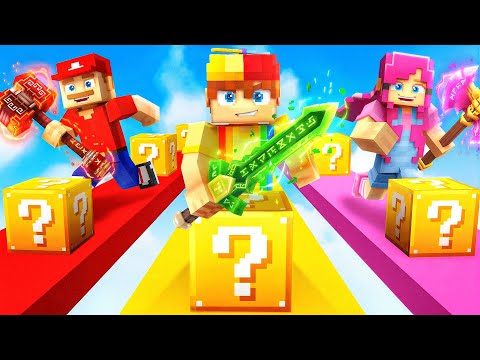 Surviving a Lucky Block Race in Hytale...