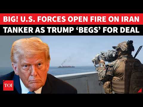 BREAKING: US Military FIRES On Iranian Vessel Again As Trump SCRAMBLES For ‘Impossible’ Deal