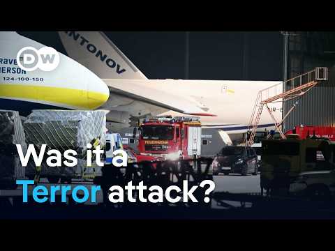 Explosive drone found near Ukrainian cargo plane at German airport | DW News