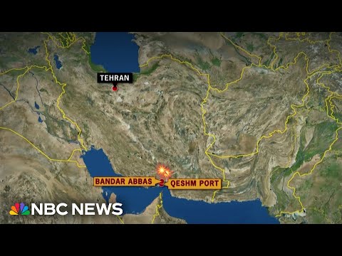 U.S. strikes two locations in Iran near Strait of Hormuz