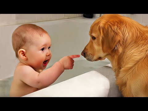 Ultimate Baby &amp; Dog Moments: The Sweetest And Cutest Duo - Funny Babies Video || COOL PEACHY🍑