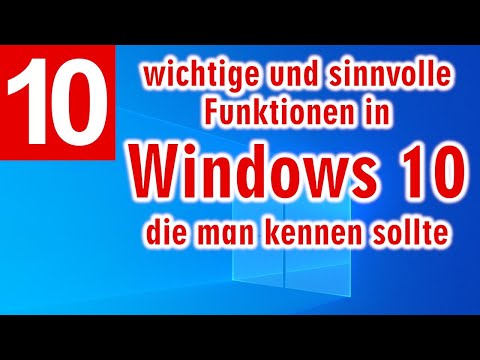 10 wichtige Windows 10 Tipps und Tricks ⭐ Texte diktieren ⭐ Speicher freigeben ⭐ Suche reparieren