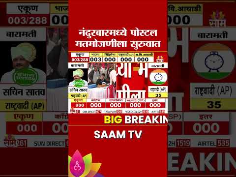 नंदुरबारमध्ये पोस्टल मतमोजणीला सुरुवात | Nandurbar News