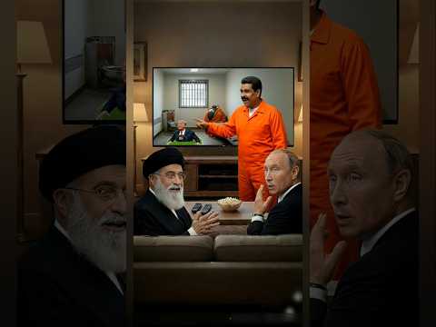 Trump and Khamenei rescue Maduro from Trump's grip 😂 #funny #trump #putin