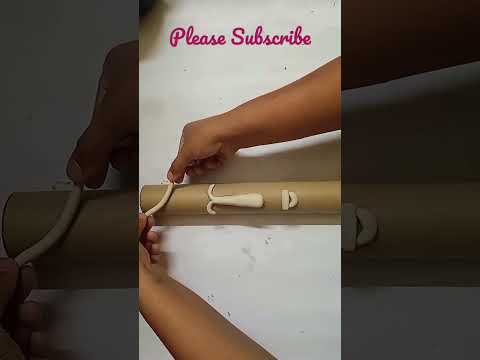 DIY Vass from Aluminium foil roll #diy #handmade #viral #youtubeshorts #trending #shorts