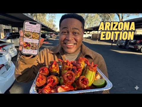 I Ate Facebook Food for the ENTIRE Day | Best Plate Gets $500 (Arizona Edition)